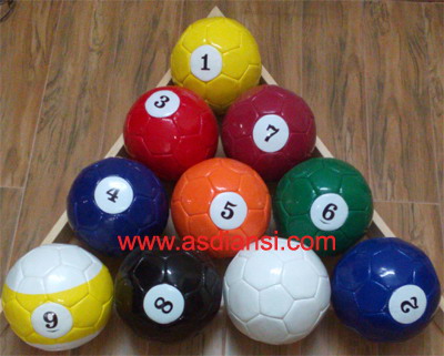 Nine Ball billiard pool soccer balls snookball