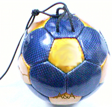 Bungee soccer balls