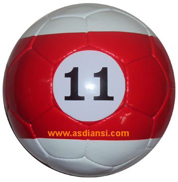 pool soccer ball
