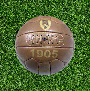 antique soccer ball