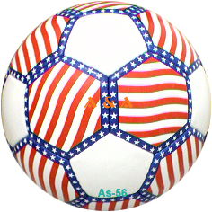 usa flag soccer ball